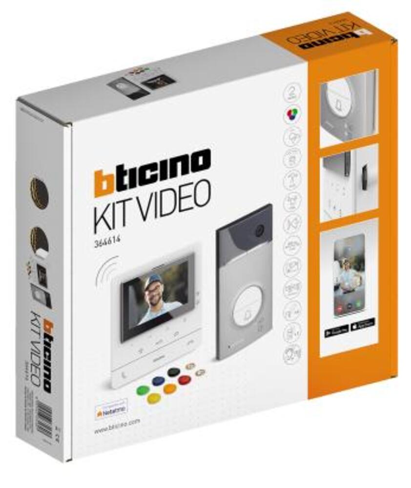 KIT DE VIDEOINTERFON A COLOR CLASSE100X MANOS LIBRES MONITOR 5" TERRANEO KITS