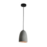 LUMINARIA COLGANTE CONCRETO 1X60W. RIGEL