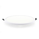LUMINARIO FLAT-DECO BLANCO 18W 6500K 120-240V ***HAE2025***