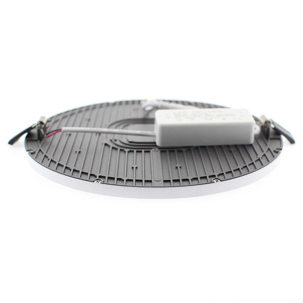 LUMINARIO FLAT-DECO BLANCO 18W 6500K 120-240V ***HAE2025***