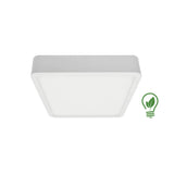 LUMINARIO DRUM-SQUARE-DECO BLANCO 20X20 24W 2700K 120-240V