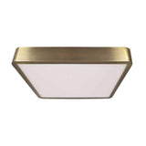 LUMINARIO DRUM-SQUARE-DECO BRONCE 20X20 24W 2700K 120-240V