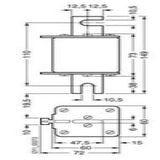 CARTUCHO FUSIBLE SITOR CONTACTO CUCHILLA NH2 800A 800V 3NE33388