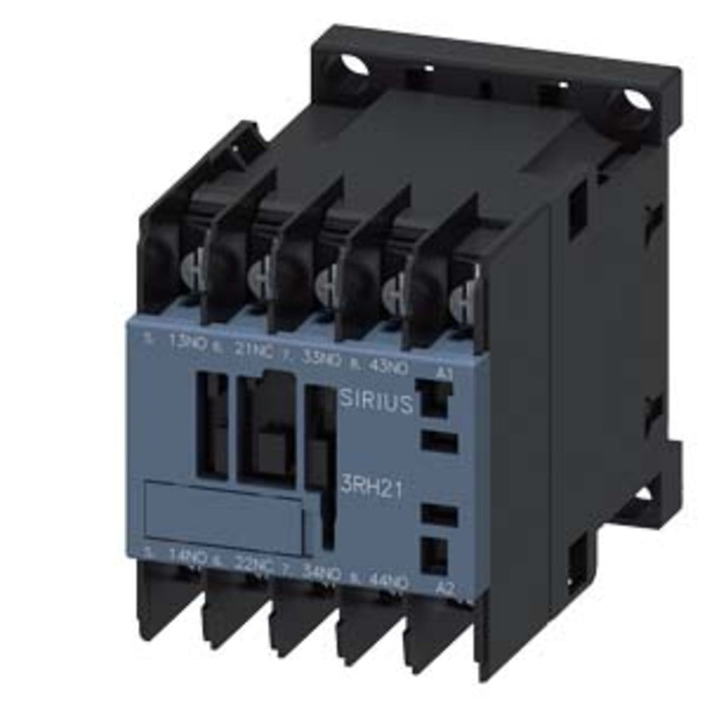 CONTACTOR AUXILIAR TAM. S00 3NA+1NC 440V. 60HZ. 3RH21314AR60 SIRIUS SIEMENS