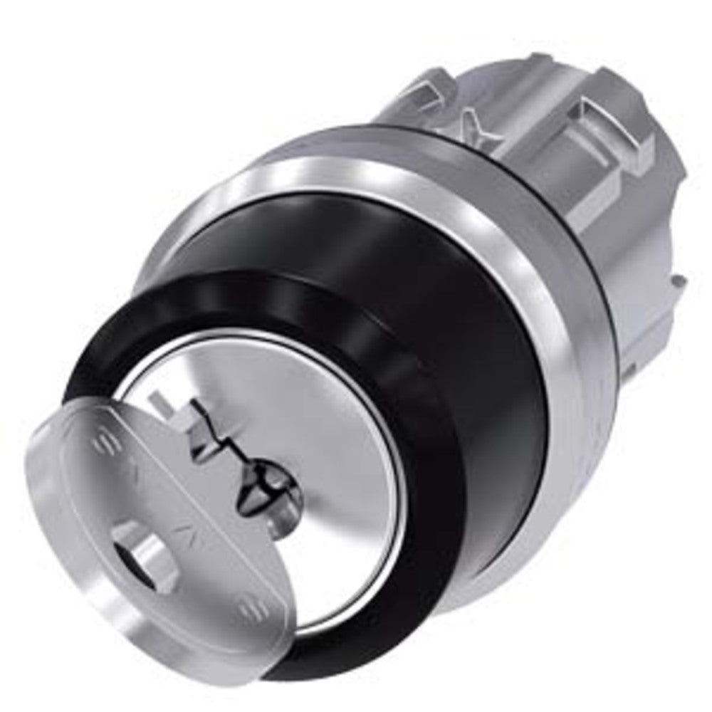 INTERRUPTOR DE LLAVE RONIS 22MM REDONDO N SB30 C 2 LLAVES 2POSICIONES O-I SIEMENS