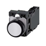 BOTON PULSADOR BLANCO 1NA+1NC 3SB32010AA61