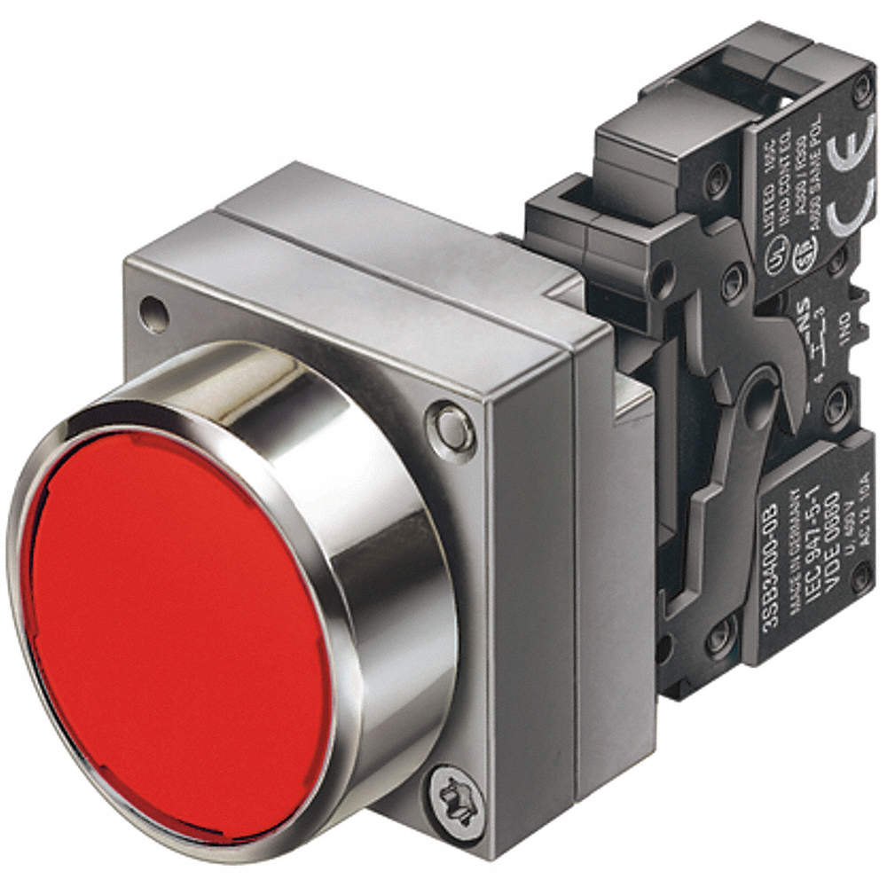 BOTON PULSADOR ROJO 1NA+1NC 3SB36010AA21