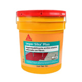 IMPERSIKA PLUS ROJO FIBRATADO 5 AÑOS CUBETA 18 LITROS