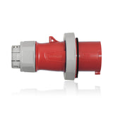 CLAVIJA PIN & SLEEVE 30A 3480V 3P4H 7H IP66/67/68 E IP69K SERIE LEVITON ROJO RANGO AMERICANO