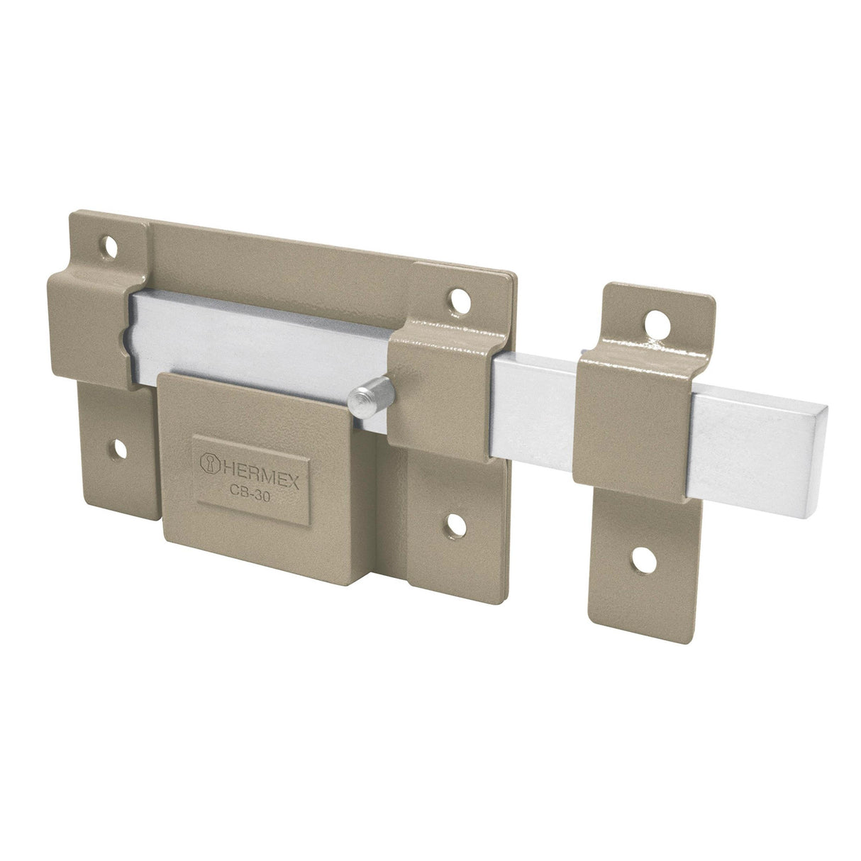 CERRADURA BARRA FIJA CILINDRO EXTERIOR MCA TRUPER HERMEX