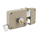 CERRADURA DE SOBREPONER DERECHA HERMEX *** SIMILAR 43576 O 43578 ***