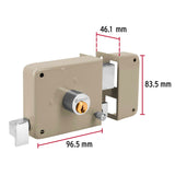 CERRADURA DE SOBREPONER DERECHA HERMEX *** SIMILAR 43576 O 43578 ***