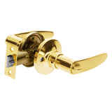 CERRADURA MANIJA CILINDRO LATON LATON BRILLANTE RECAMARA MCA TRUPER HERMEX