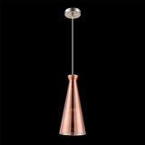 LUMINARIA COLGANTE CRISTAL COBRE 1X60W. IVY