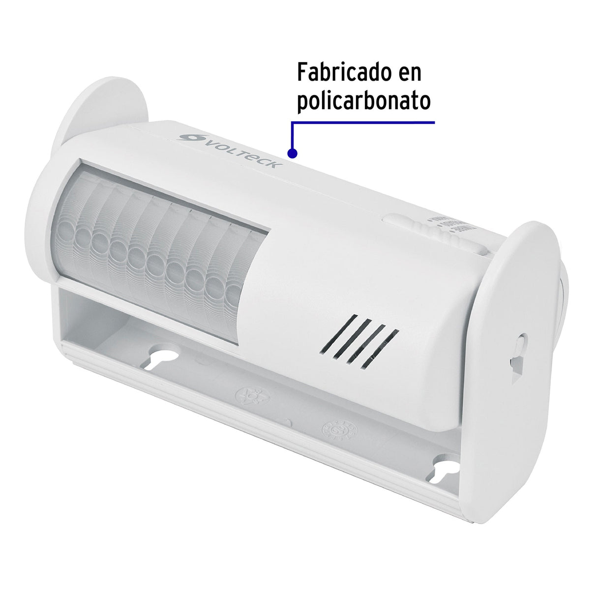 SENSOR DE MOVIMIENTO CON ALARMA Y TIMBRE 60 8MTS. 70DB SEMO-AL 46595 TRUPER ***REQUIERE PILA 9V***