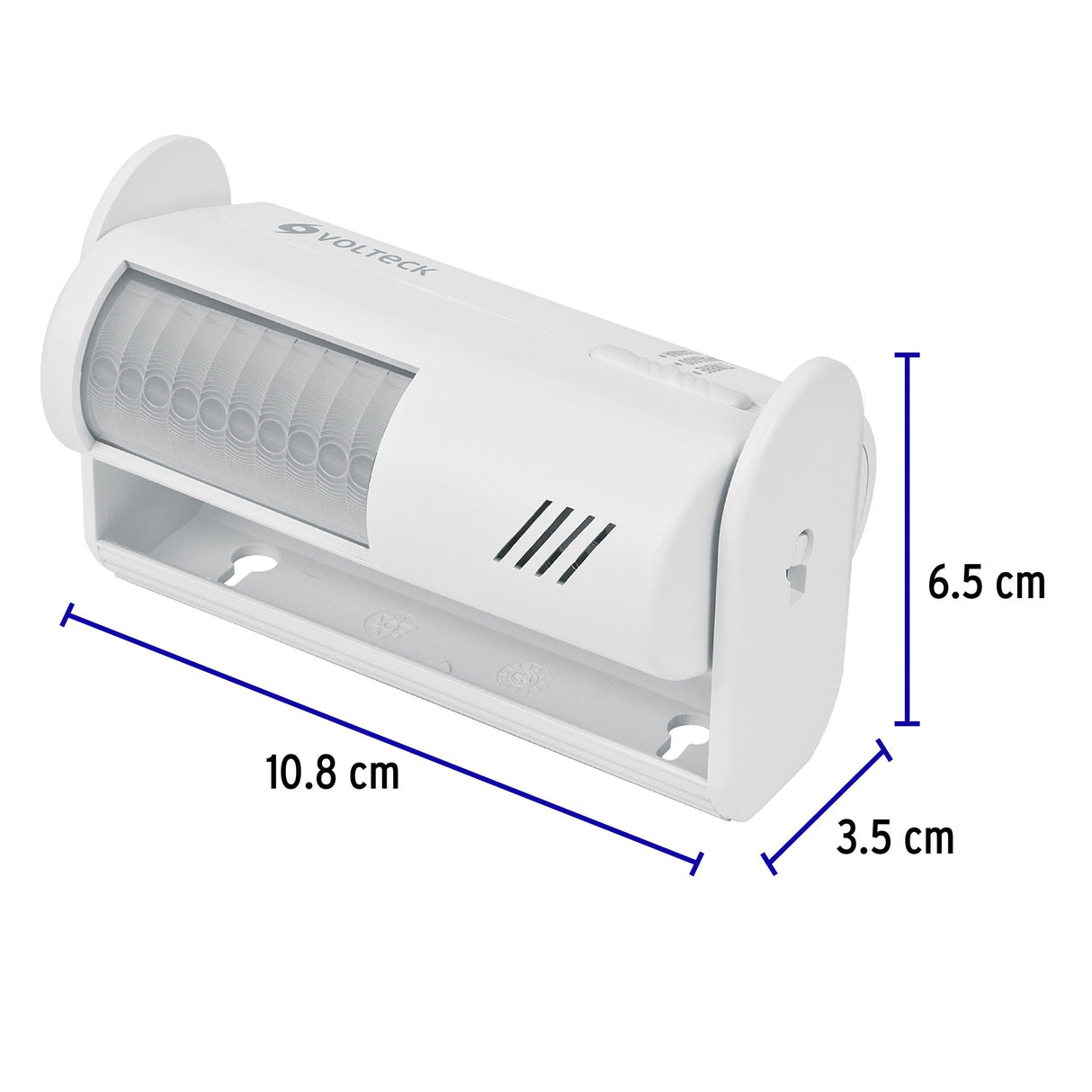 SENSOR DE MOVIMIENTO CON ALARMA Y TIMBRE 60 8MTS. 70DB SEMO-AL 46595 TRUPER ***REQUIERE PILA 9V***