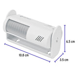 SENSOR DE MOVIMIENTO CON ALARMA Y TIMBRE 60 8MTS. 70DB SEMO-AL 46595 TRUPER ***REQUIERE PILA 9V***