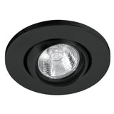 LUMINARIO REDONDO EMPOTRADO 50W. NEGRO LED O HALOGENO EMP-107S 46624 TRUPER *** OFRECER YD-345/N ***