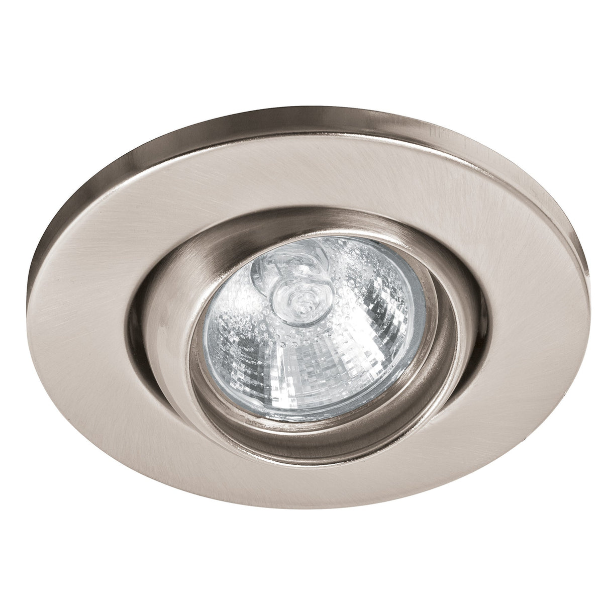 LUMINARIO REDONDO EMPOTRADO 50W. SATIN LED O HALOGENO EMP-108S 46625 TRUPER