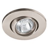 LUMINARIO REDONDO EMPOTRADO 50W. SATIN LED O HALOGENO EMP-108S 46625 TRUPER