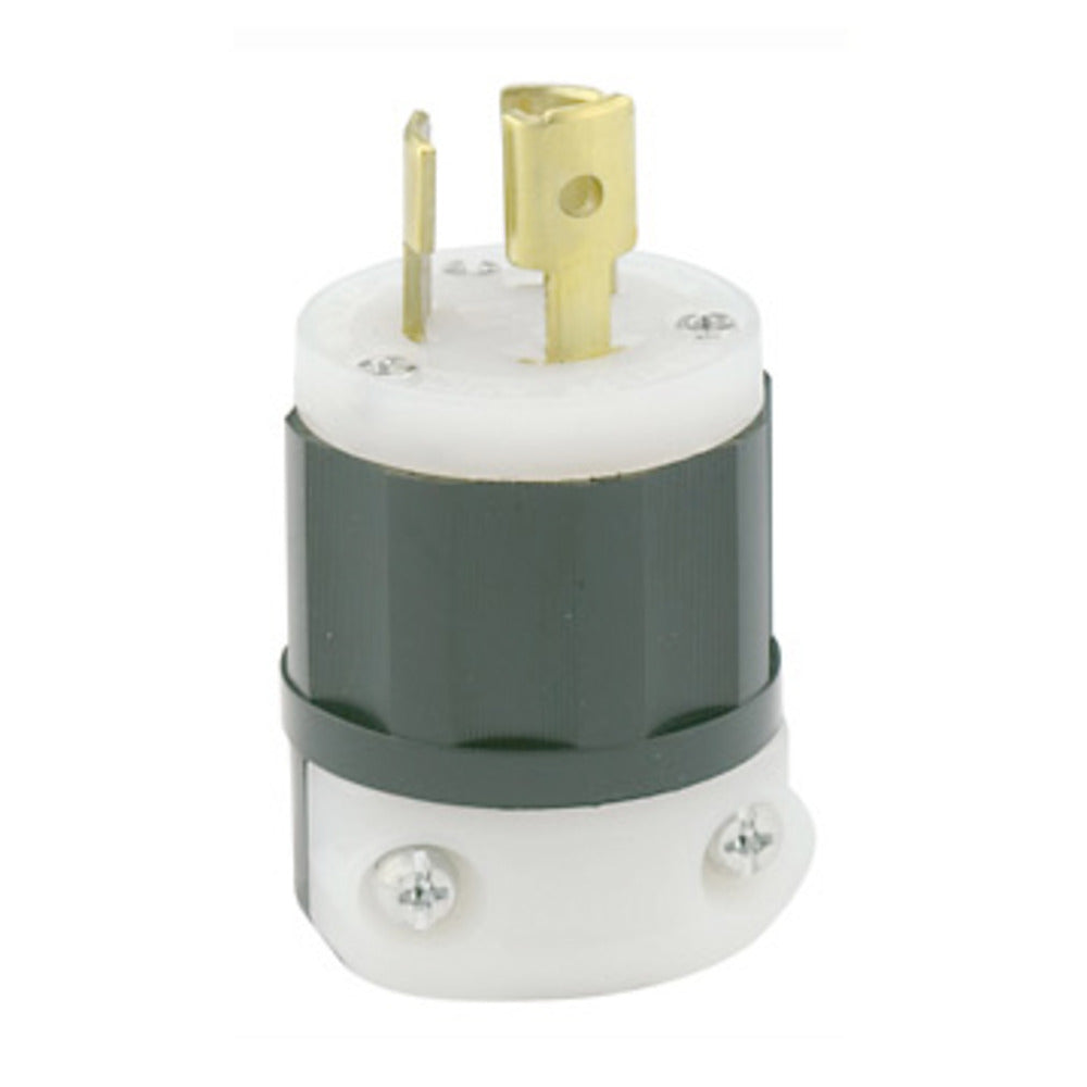 CLAVIJA MEDIA VUELTA 2P 3H 15A 277V. 04770-00C LEVITON