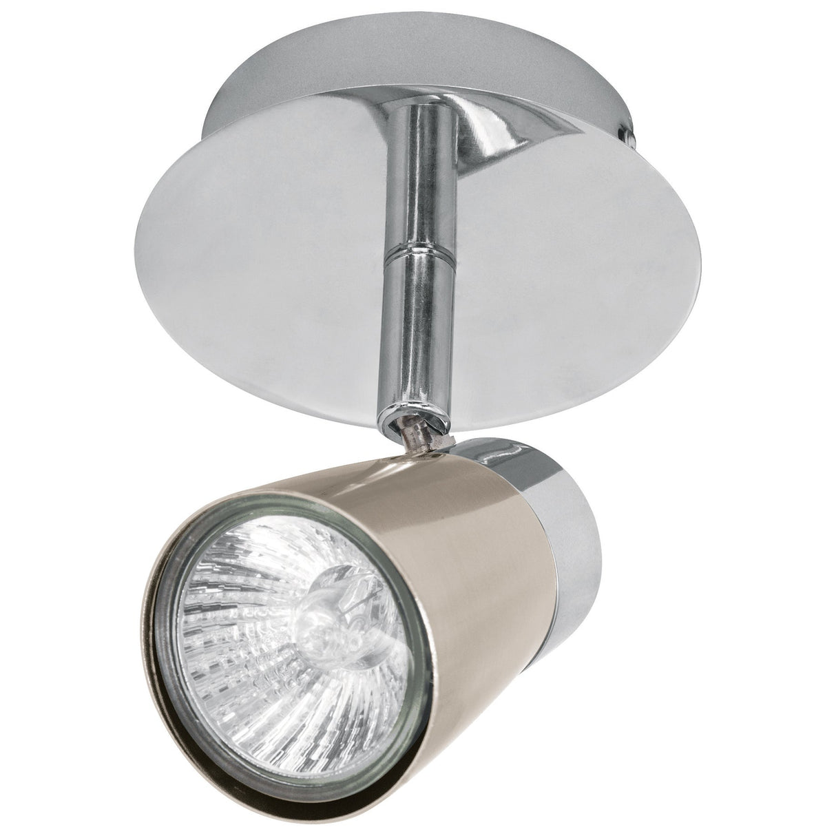 LUMINARIO SOBREPONER 1 SPOT 50W/120V. SOB-301S 48432 TRUPER