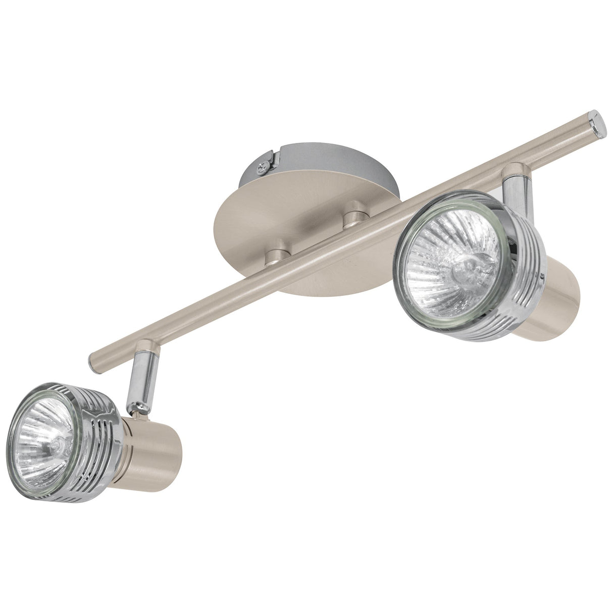 LUMINARIO SOBREPONER 2 SPOTS 100W/120V. SOB-306S 48441 TRUPER***HAE2025******HAE2025***