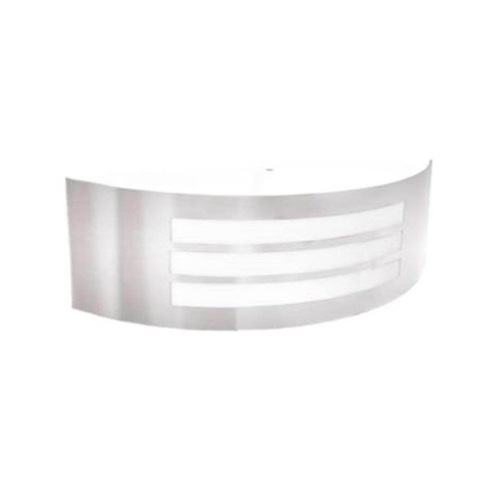 ARBOTANTE 1 LUZ CRISTAL 60W. ACERO INOXIDABLE DEVON  ***ADIR***