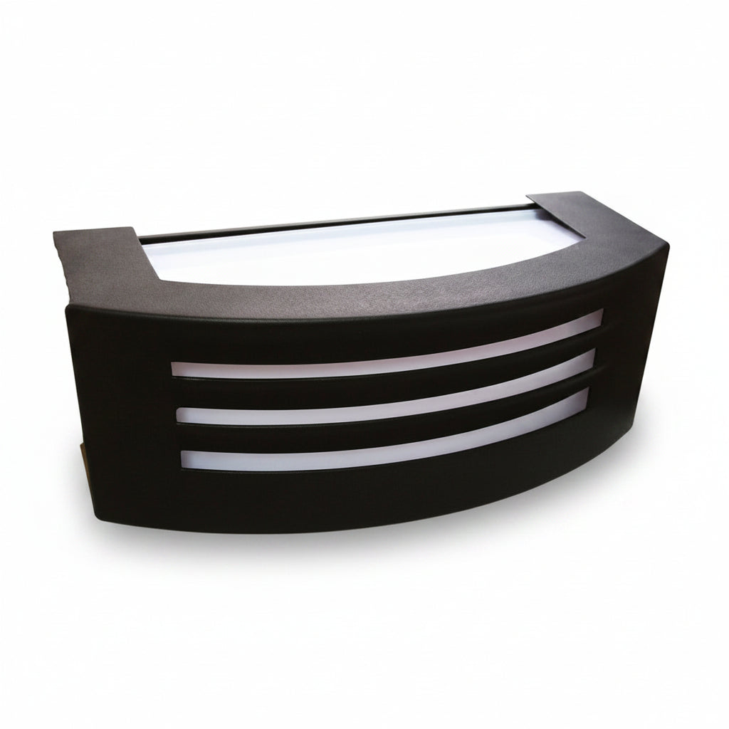 ARBOTANTE 1 LUZ 3 VENTANAS 60W. NEGRO OXFORD ***ADIR***