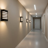 ARBOTANTE 1 LUZ RECTANGULAR 60W. NEGRO CHESTER ***ADIR***