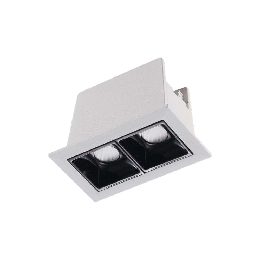 LUM INT EMP TECHO LED 4W100-127V3000K NEGRO MICARE I ***HAE2024***