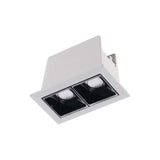 LUM INT EMP TECHO LED 4W100-127V3000K NEGRO MICARE I ***HAE2024***