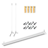 LUMINARIO LED SOBREPONER/SUSPENDIDO INT 50W BLANCO
