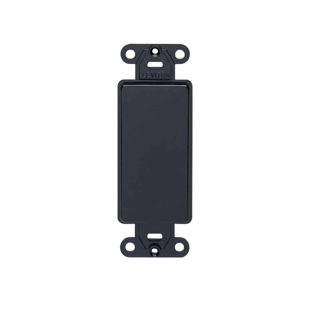 MODULO CIEGO NEGRO MODULOS LEVITON X02-MODUL-CIN