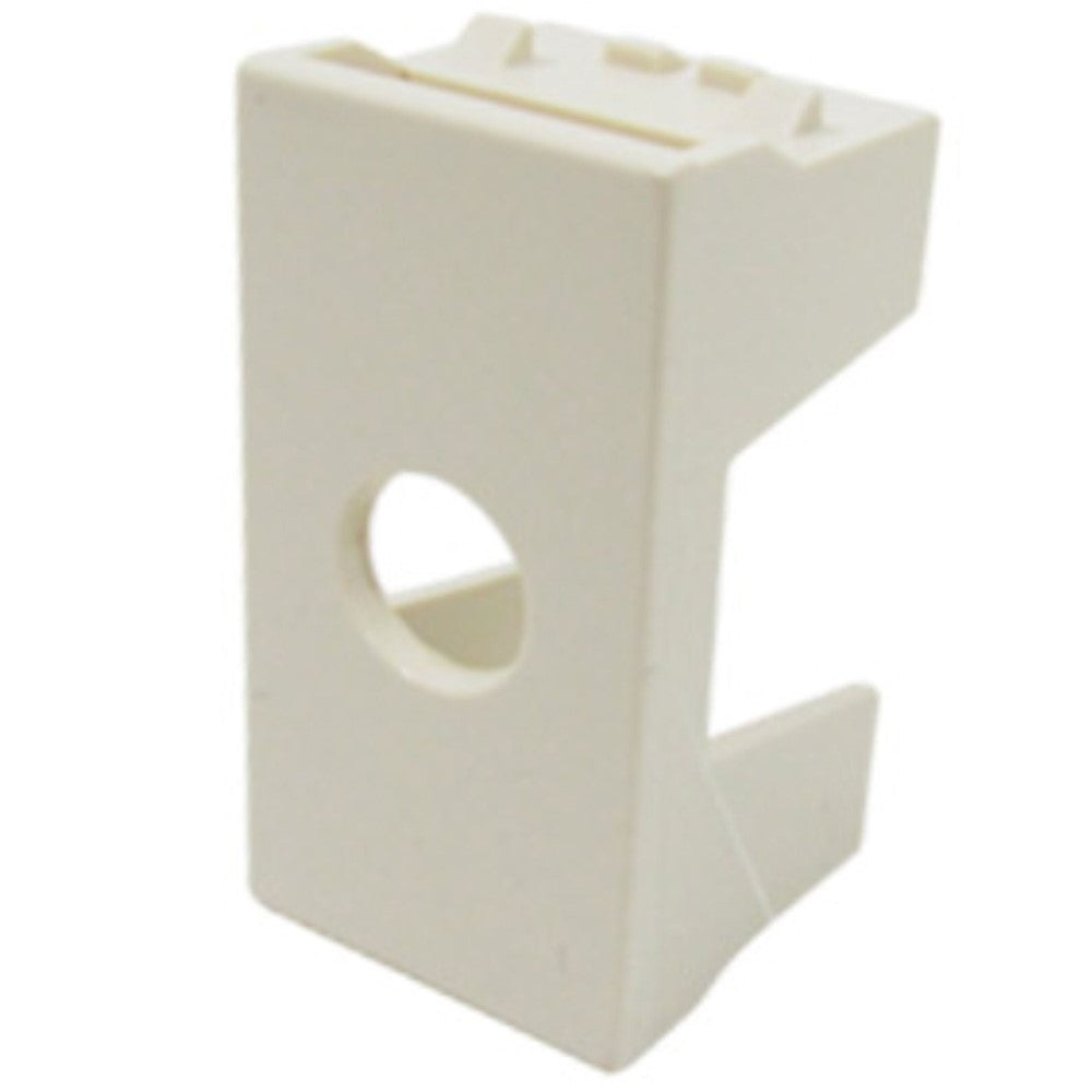 MODULO PASACABLE MARFIL MODULOS LEVITON X04-MODUL-PCM