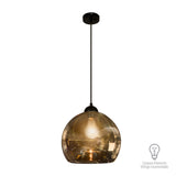 COLGANTE DE CRISTAL ATENEA TECNOLITE 1.50 METROS DE ALTURA POTENCIA MÁXIMA 60W BASE E27 NO INCLUYE FOCO