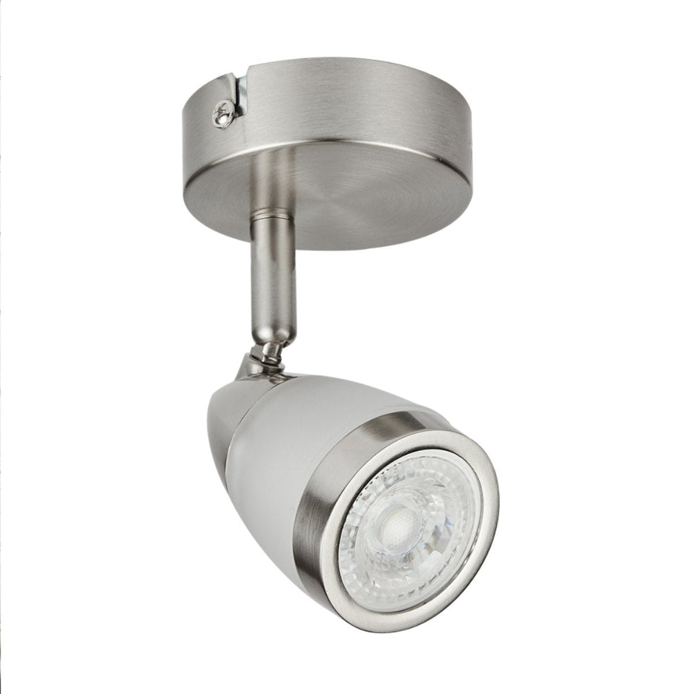 LAMPARA SPOT DE SOBREPONER DIRIGIBLE POTENCIA MAX. 50 W 1 BASE GU10 NO INCLUYE FOCO 60LVC201MVS