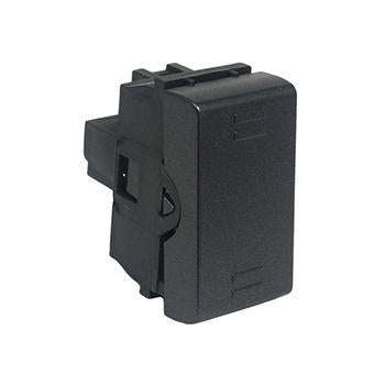 INTERRUPTOR 3 VIAS 16A/250V. NEGRO MODULOS LEVITON X11-INTER-CON