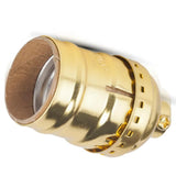 PORTALAMPARA LATONADO SENCILLO E26 127V 660W IUSA