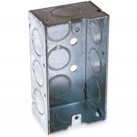 CAJA CHALUPA ACERO SOLDADA PROF. 1 1/2" RACO
