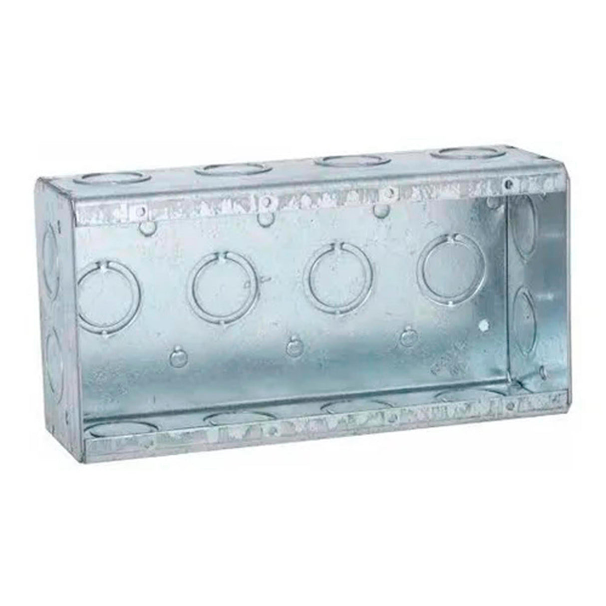 CAJA ACERO GALV. 4 GANGS PROF. 2 1/2" RACO