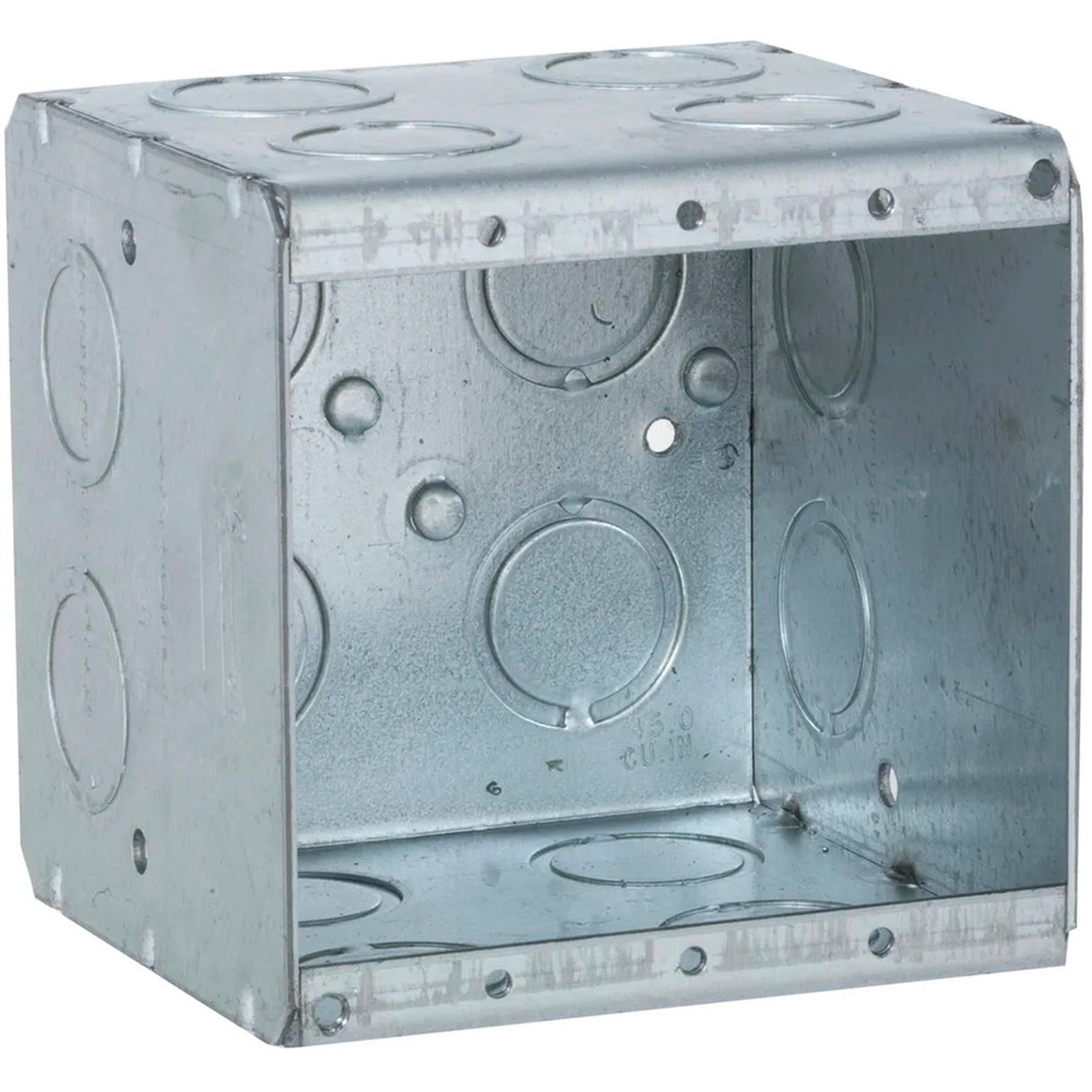 CAJA ACERO GALV. 2 GANGS PROF. 3 1/2" RACO