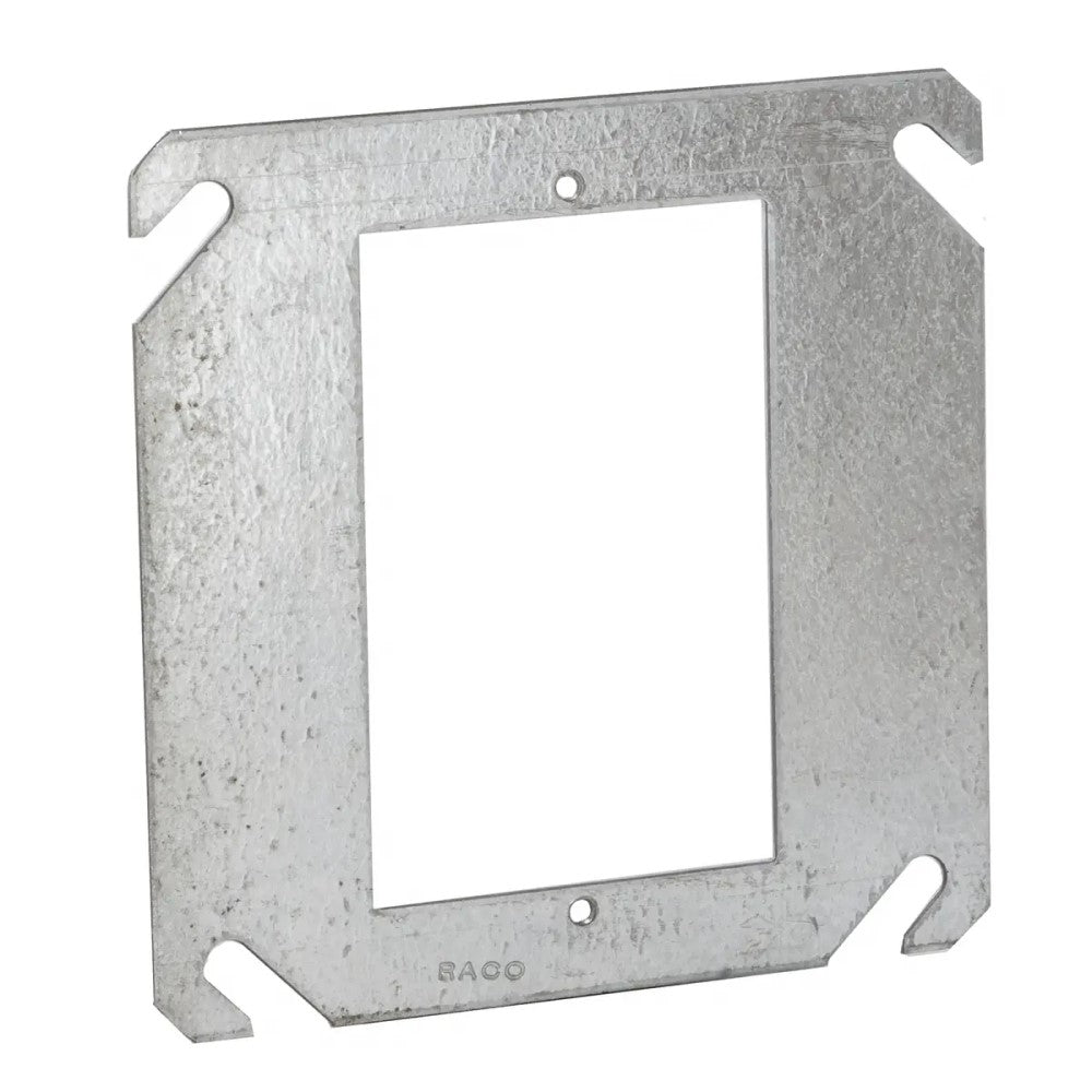 SOBRETAPA CUADRADA PLANA 4" RACO