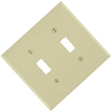 PLACA MARFIL 2 UNIDADES NYLON P/INT. PALANCA 80709-00I LEVITON