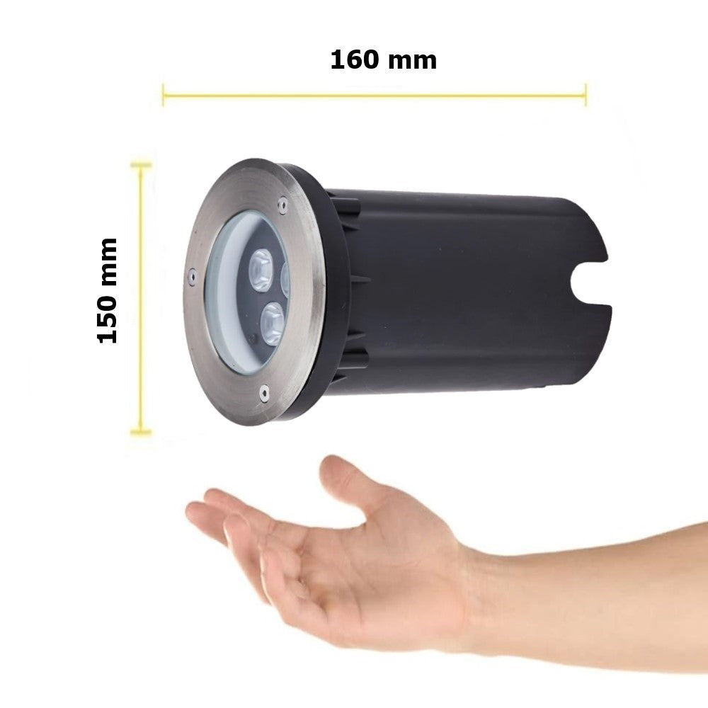 LEDVANCE UPLIGHT 6W 5000K 540LM 20 100-240V IRC70 IP67 30000HRS