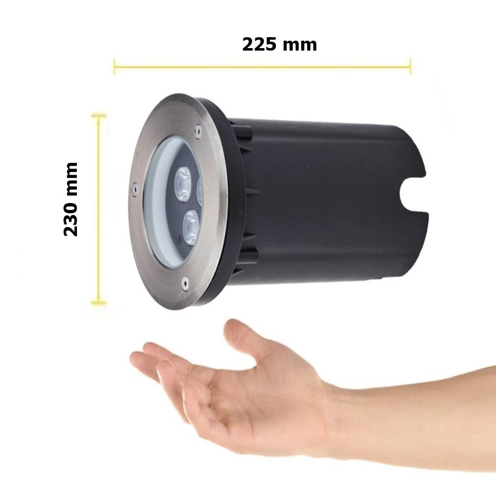 LEDVANCE UPLIGHT 15W 5000K 1500LM 20 100-240V IRC70 IP67 30000HRS