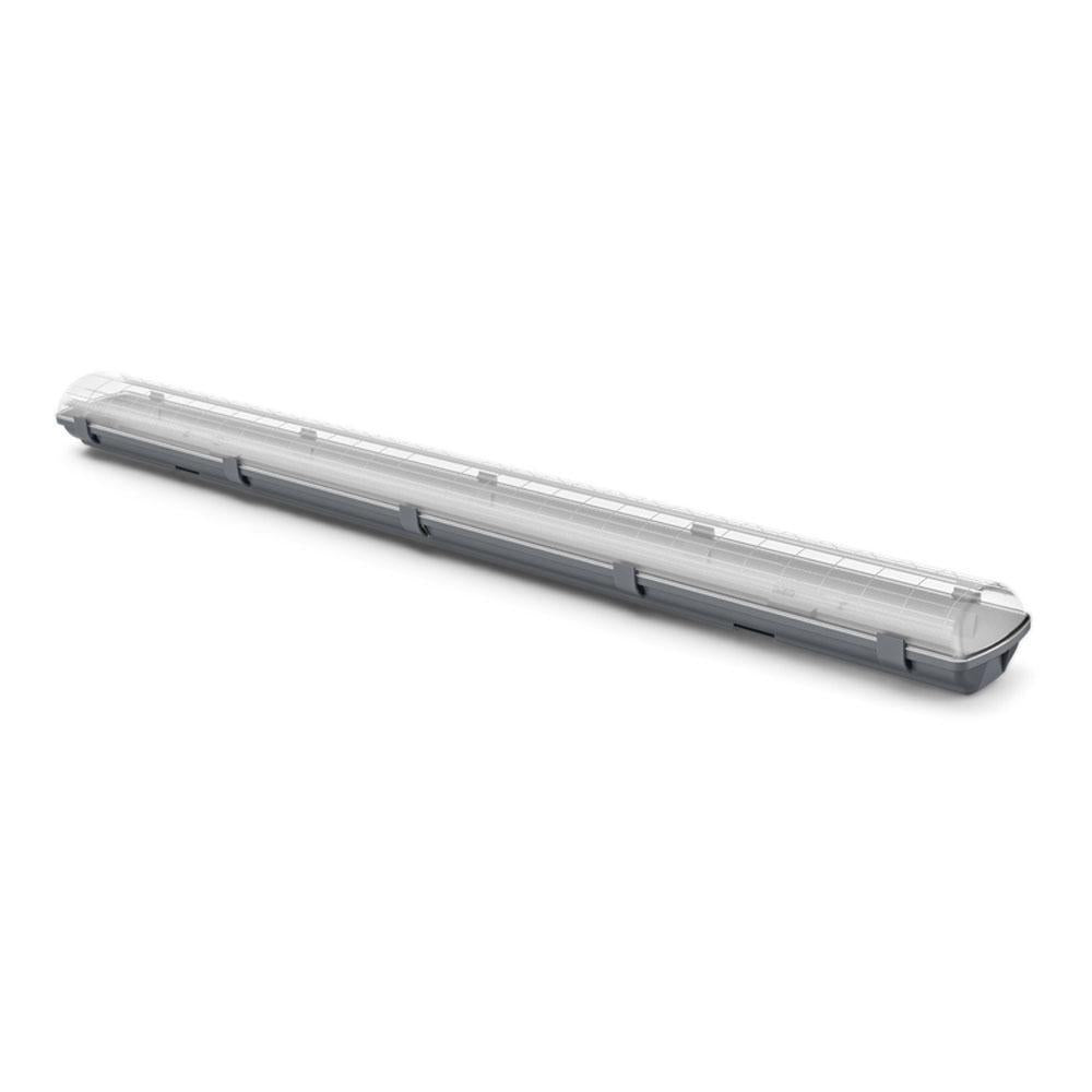 HOUSING A PRUEBA DE VAPOR Y POLVO IP65 T8,T5 LEDVANCE DAMP-PROOF 2 TUBOS  80961   ***PREFERENTE USAR TUBOS QUE SE CONECTEN DE UN SOLO LADO***