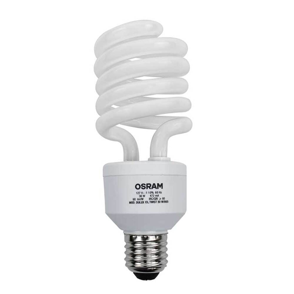DULUX EL TWIST 30W/865 127V E27 87687 / 87301 *** OFRECER HEL-26W/65-T2 ***