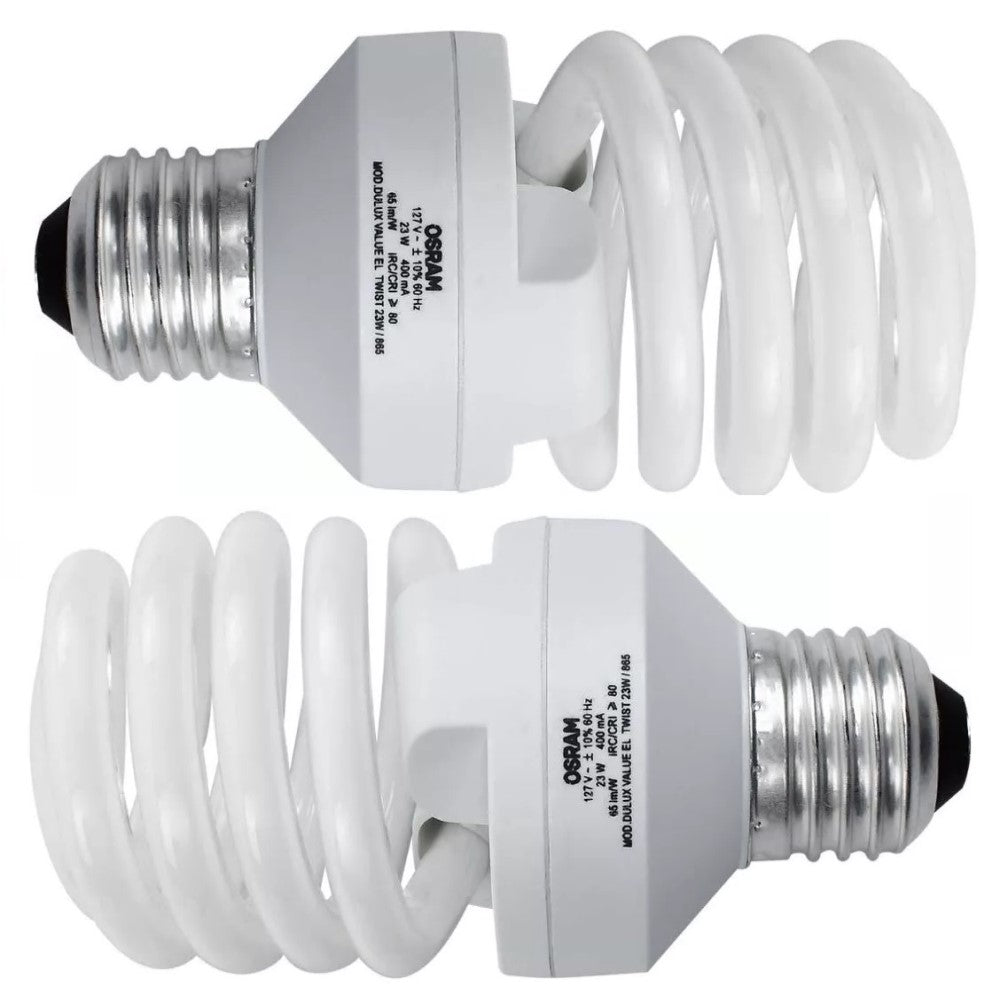 LAMPARA DULUX VALUE EL TWIST 23W/127V. 6500K T2 83941 *** OFRECER HEL-23W/65-T2 ***