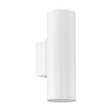LUMINARIO DE MURO EGLO RIGA BASE GU10 DE 50W IP44 BLANCO